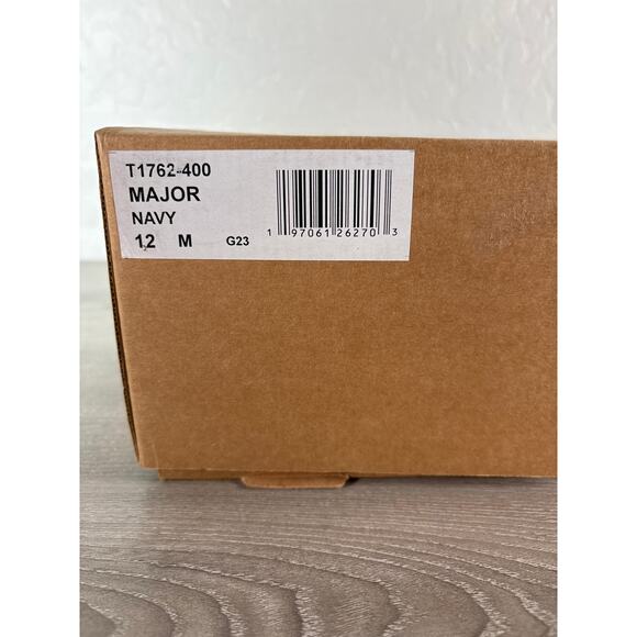 Trotters Smooth Leather Side Zipper Major Bootie, Navy Blue Women’s Size 12- NIB - Picture 7 of 7